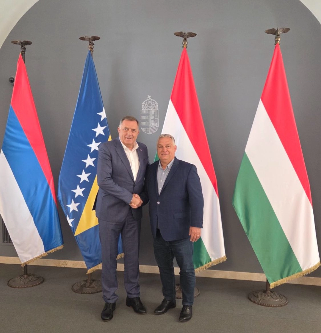 Dodik: Mađarska pouzdan partner, a njezin premijer Orbán čovjek s vizijom
